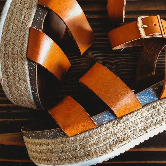 Patrizia Espadrille Platform Sandals sz36 (6) - Picture 3 of 4